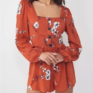 Floral Romper